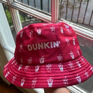 Dunkin Donuts reversible bucket hat